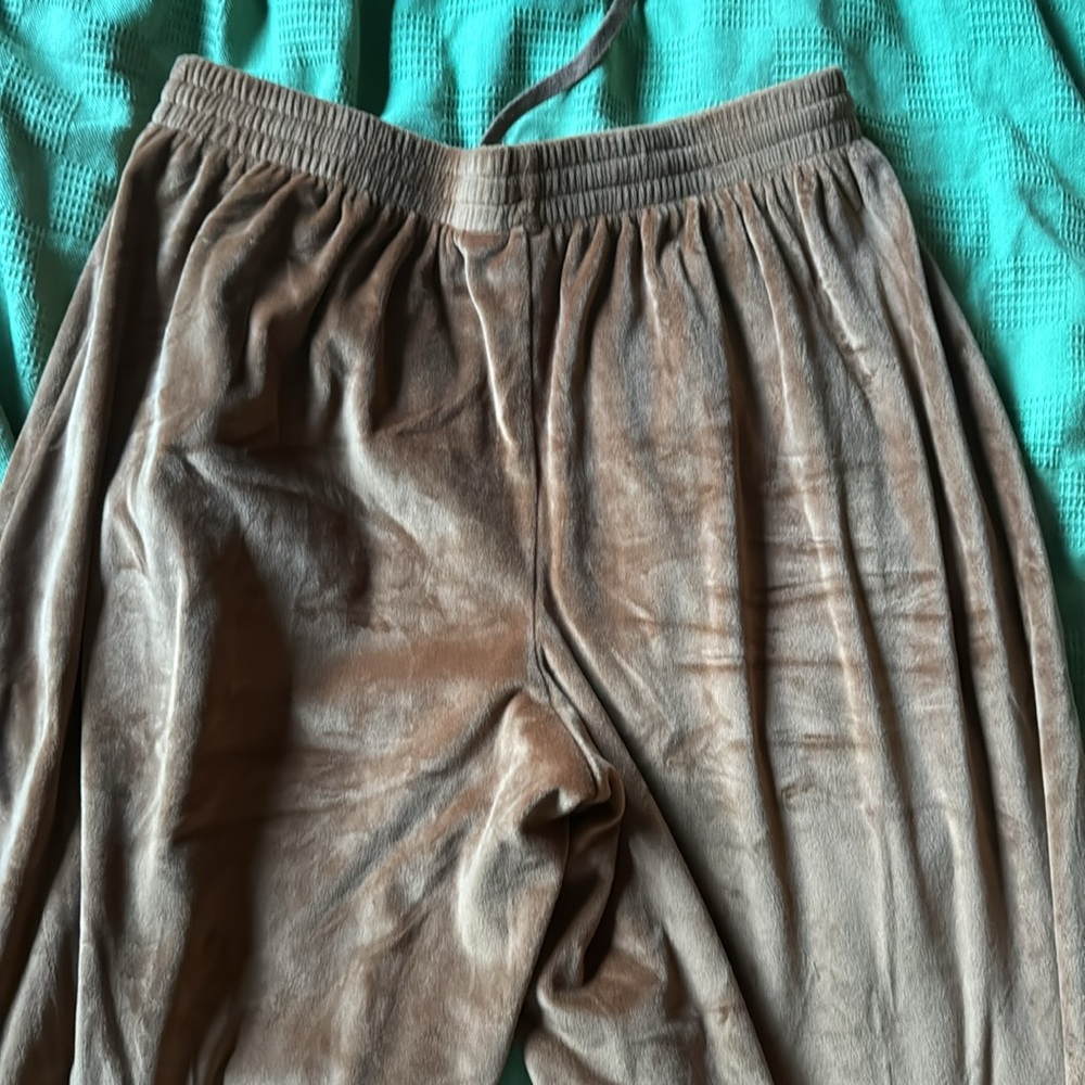 Skims Velour track pants